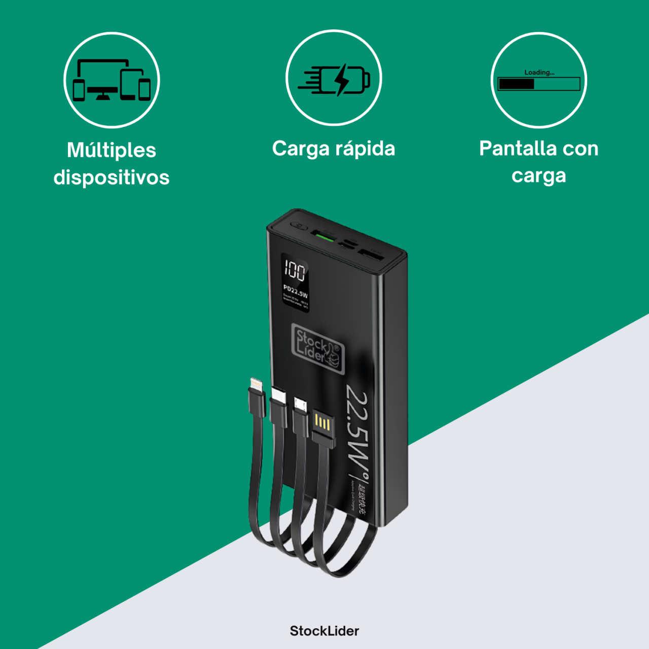 Powerbank - Carga Rápida