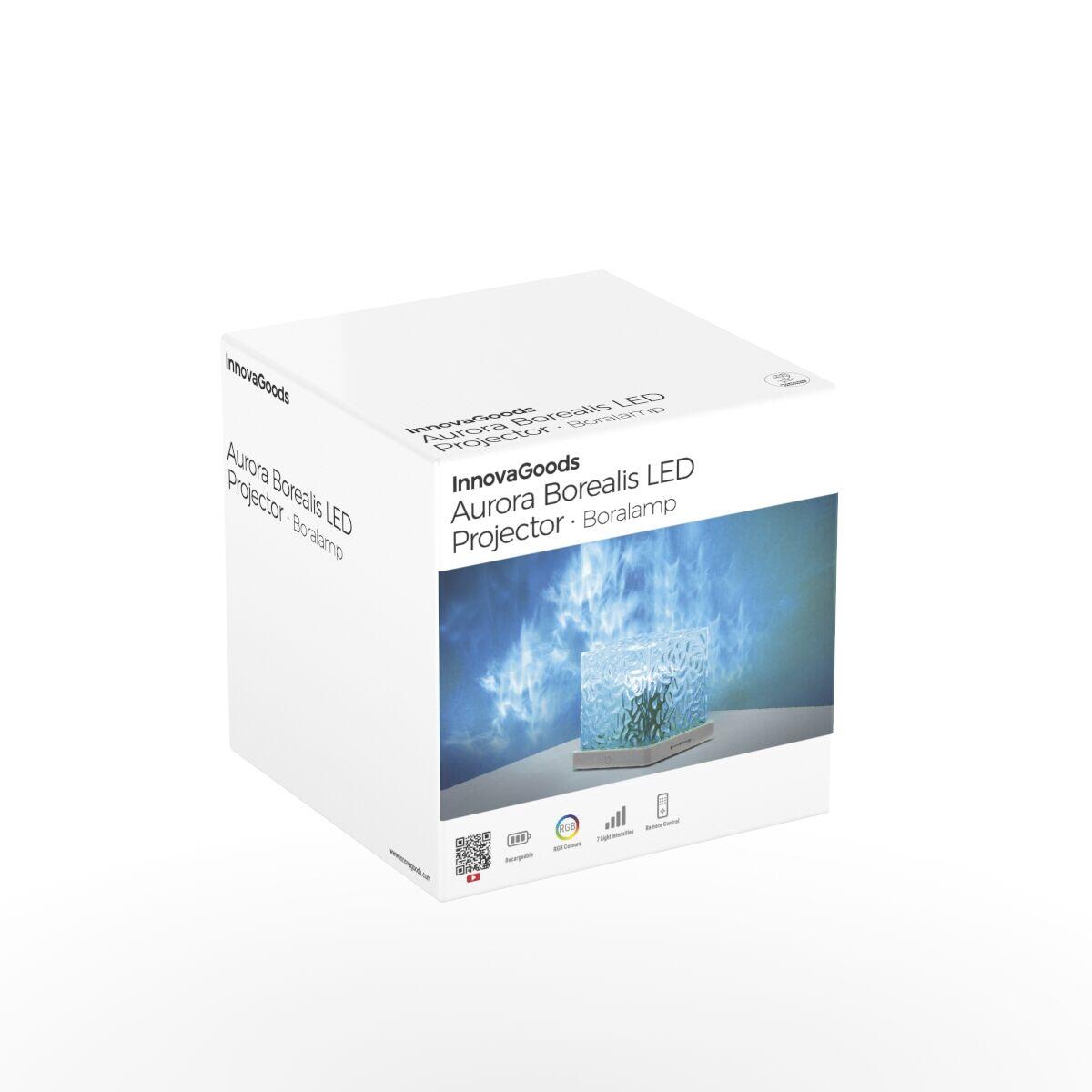 AuroraGlow – Proyector LED Recargable