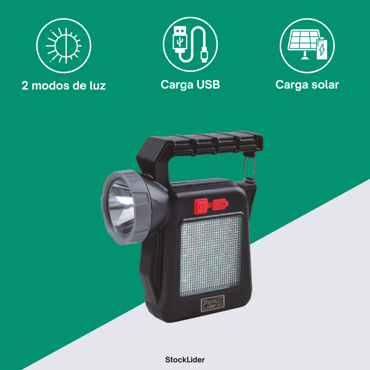 TriSun Pack – Iluminación Solar 3 en 1