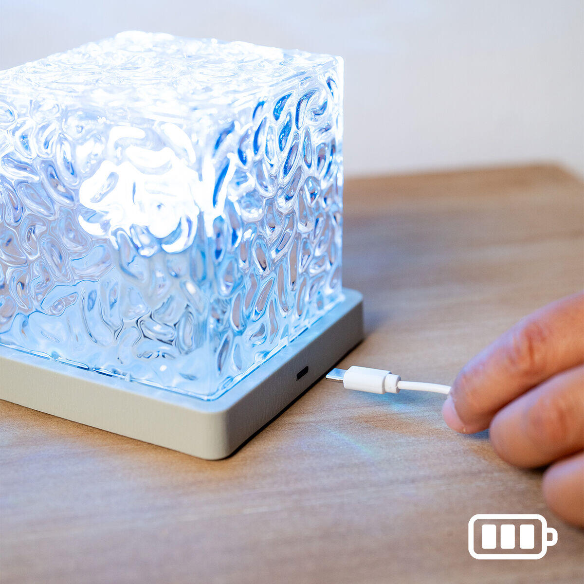 AuroraGlow – Proyector LED Recargable