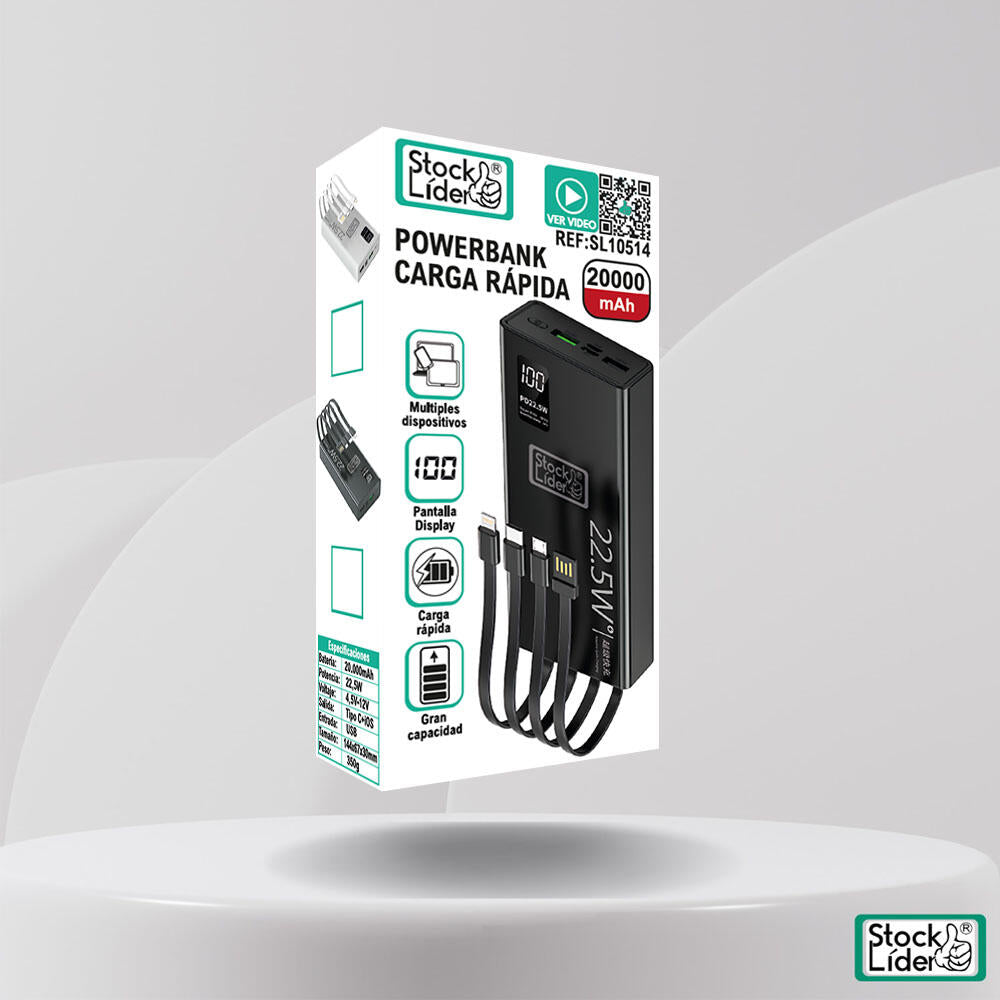 Powerbank - Carga Rápida