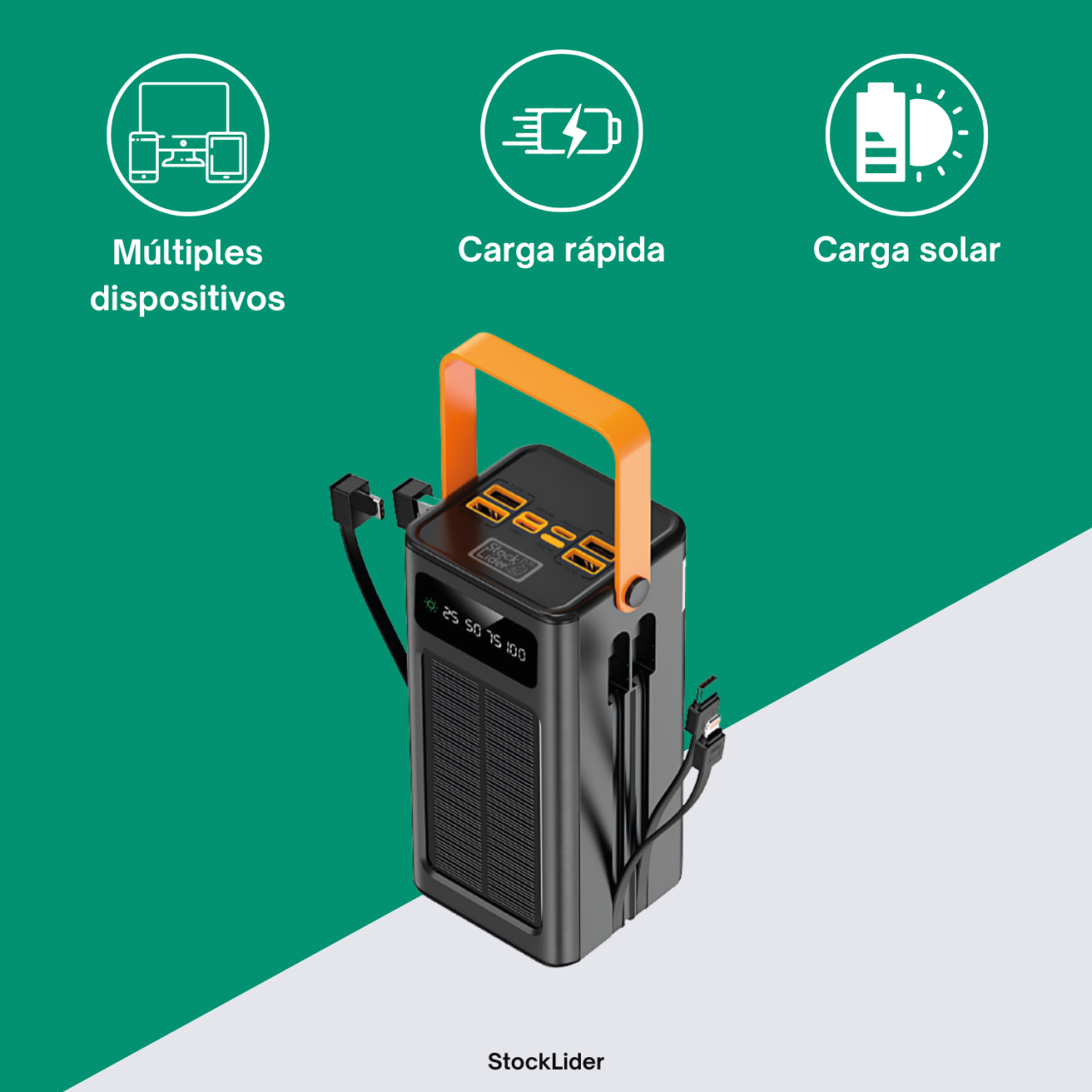 SolarBoost – Carga rápida con la fuerza del sol